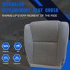 Gray Front Driver Or Passenger Side Bottom Replacement Cloth Seat Cover Compatible With Toyota Tacoma Base Pre-Runner X-Runner 2009 2010 2011 2012