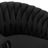 Barhocker Cofton Black Schwarzer Samt