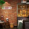 1pc Retro Tin Sign Vintage Metal Plaque UV Print Wall Art Home Decor Pre Drilled Hole Easy Hanging