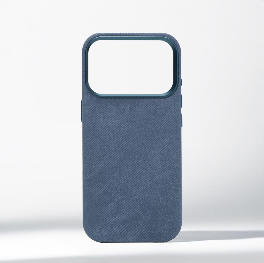 Luxury Shockproof Magnetic Fiber Leather Case For iPhone 17 Air 16 Pro Max 15 14 Plus 13 12 For Wireless Charging Protect Cover
