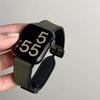 Silicone Sticker Crazy Horse Leather Magnetic Strap for Xiaomi S4, Apple S10, Huawei Watch 5, GT7, Ultra 9