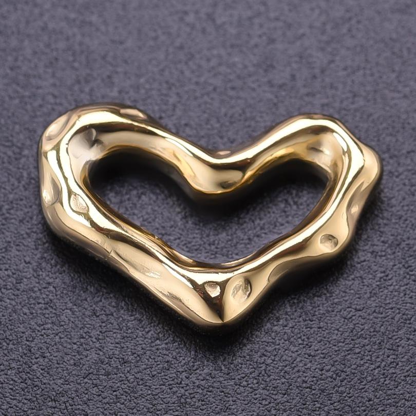 5pcs Gold Color Various Irregular Circle Pendants Women Men Necklace Charms Stainless Steel Pendant Jewelry Making Accessories