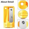 4 Pcs Pencil Sharpener Portable Manual Plastic Pencil Cutter Sharpening Tool For Woodworkmulticolor