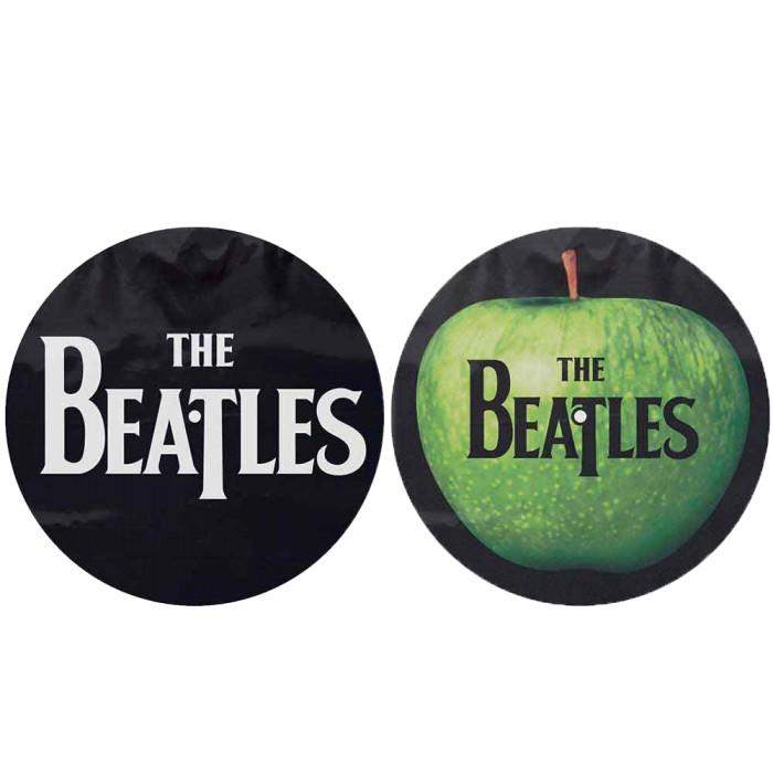 The Beatles Drop T Logo & Apple Turntable Slipmat (Pack of 2)