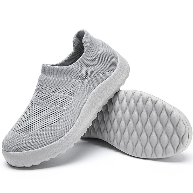 fashion Women Sneakers 2024 New Sports Shoes For Women Breathable Casual Sneaker Lightweight Flat Casual Shoes Zapatillas Mujer White