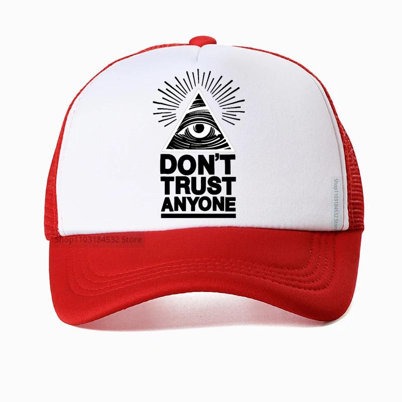 Eye of God Hats Vintage Egypt Pyramid AllSeeing Eye Illuminati Hat Punk Egyptian Triangle Adjustable Baseball Cap