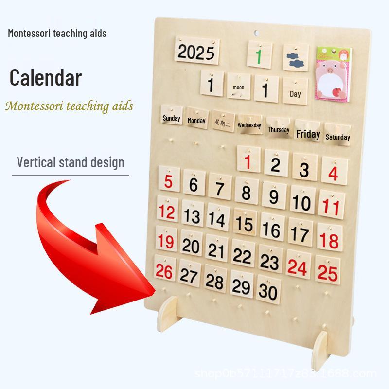 Montessori Wooden Drawer Box Early Education Textile Drum Pressure Ball and Puzzle Toys for Kindergarten