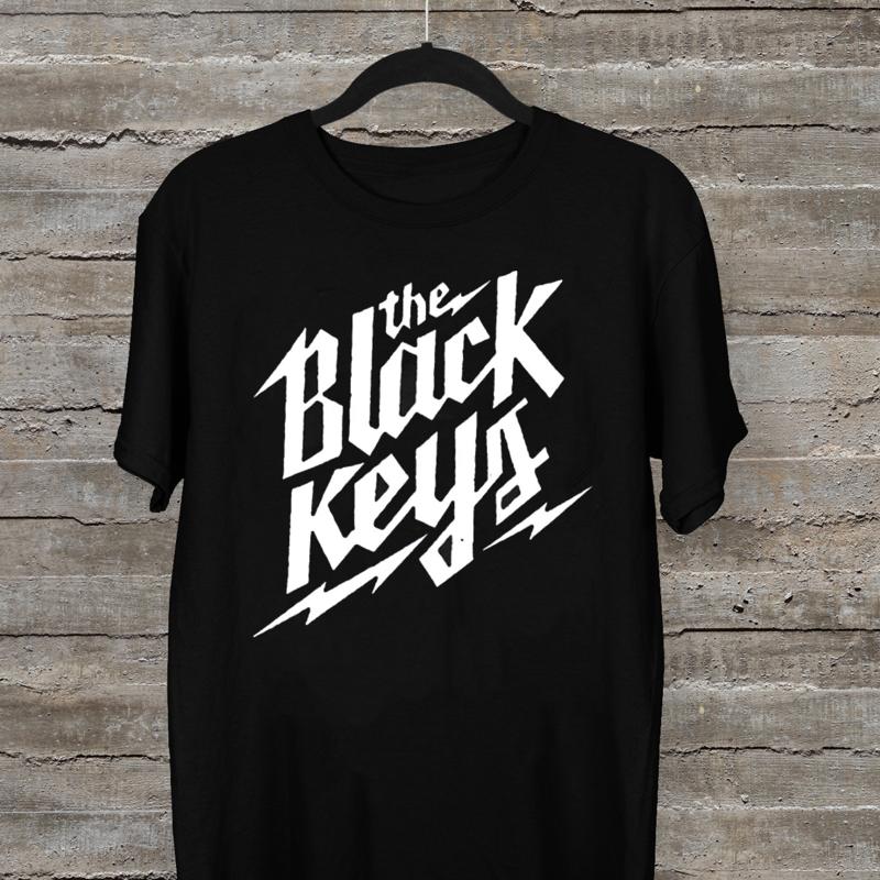 

The Black Keys Band Logo Classic All Size T Shirt 5XL різнокольоровий