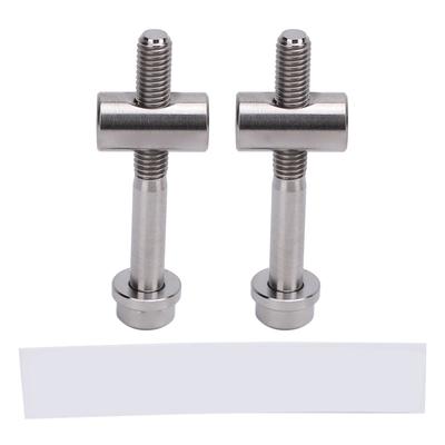 2pcs M5x40mm Ti Alloy Bike Seat Post Fixing Bolts Bike Seatpost Screws Cycling Accessories for Bike