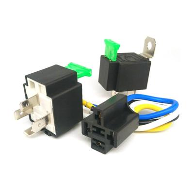 Interruptor de relé de fusível de 12 V usado para regulação automática e proteção de segurança para luzes de carro, faróis de neblina, limpador de partida