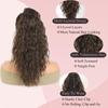 Aosiwig Synthetic Claw Ponytail For Women Long 18Inch Curly Hair Fake False Hairpiece Clip In Ponytails Extension Heat Resistant