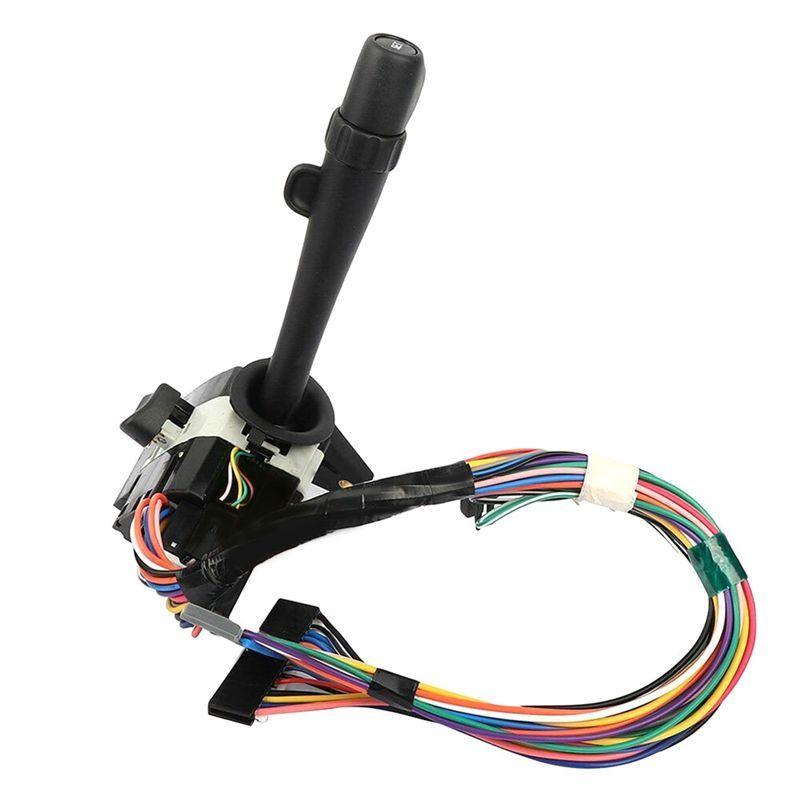 DTC2 Turn Signal Lever Multi-Function Switch Cruise Combination Switch for GM Buick Century GL GS Century 1997-2005