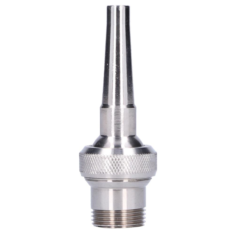G3/4 Male Thread Fountain Nozzle Silver Multi Direction Fountain Spray Head Easy Installation 304 Stainless Steel