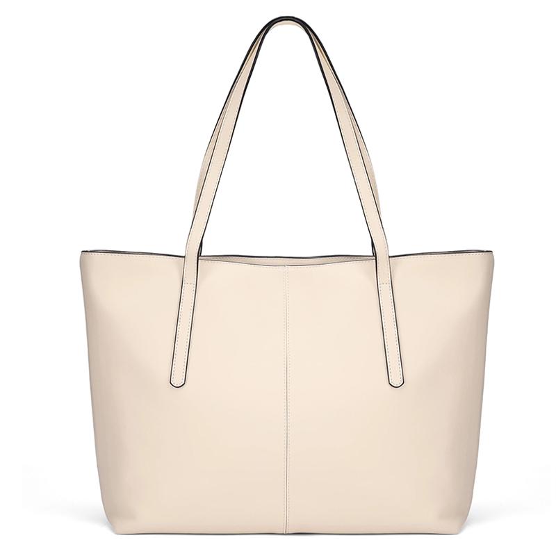 Damen Mode Luxus Designer Schultertasche Damen Echte Leder Große Kapazität Tote Tasche Für Arbeit Büro Tägliche Nutzung Pendeln