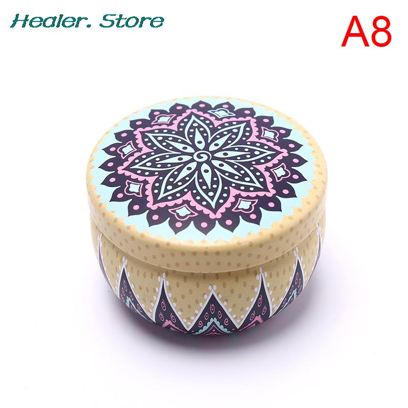 Christmas Candle Tin Jars DIY Candle Making kit Holder Storage case for Dry Storage Spices Camping  Party Favor Sweets Gifts
