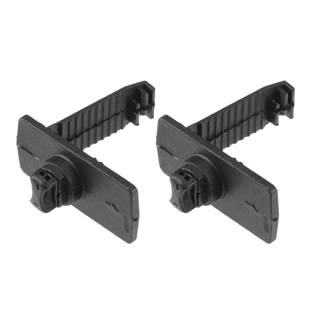 VekAuto Honda and Acura 2 Pack Car Holder Retainers Made of Non-slip Black Plastic L-Shaped Floor Mat Retainer Clips