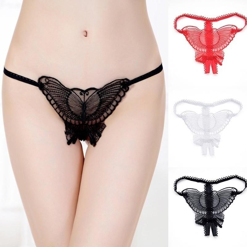 Lace Sexy Pants  Lingerie Pants Low-waist Underpant Bandage Thongs G-strings Pants
