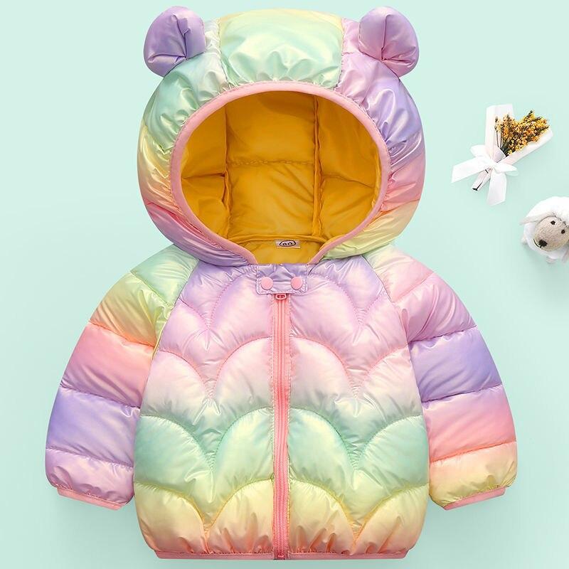 Buy Arrival Baby Girls Jacket Autumn Colorful Winter Clothes Boy