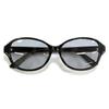 [MERRY PLEASURE] Polarized Photochromic Sunglasses, Ultra-lightweight, UV Protection, Men's & Women's, Oval Shape, Tinted Lenses, BLACK×Lt.SMOKE
