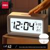 Deli Digital Alarm Clock with Thermometer