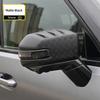 2Pcs Car Side Door Mirror Covers Exterior Reverse Mirror Shell Covers For Chery Jetour Traveller T2 2024 ABS Exterior Parts