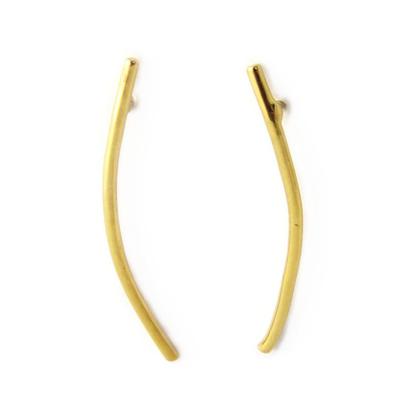 [N7268] - Gold Plated 'Choreography' Earrings Gold