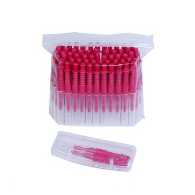 Smile Brush I-type Interdental Brush SSSS 0.6mm Red, 50 Pieces, 1 Piece