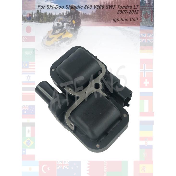 For Ski-Doo Skandic SWT 800 V800 2007-2012 /Skandic Tundra LT V-800 2007-2009 1PC Ignition Coil For SkiDoo Snowmobile 278001546