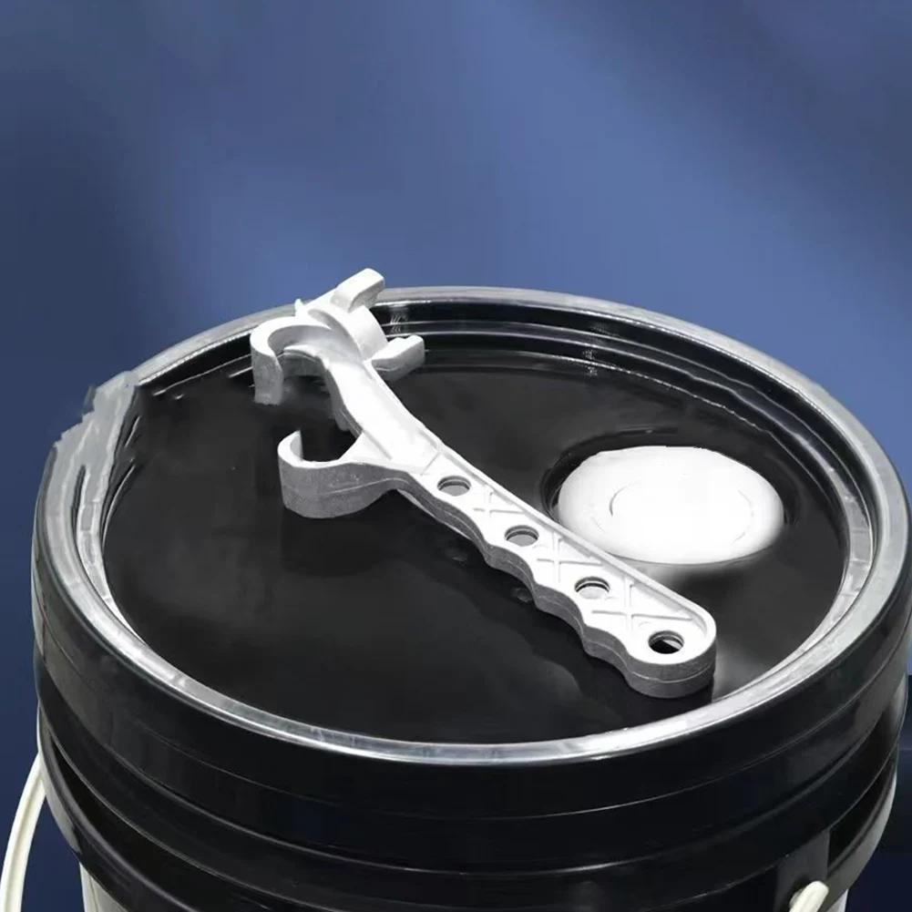 

Container Lid Tool Bucket Lid Wrench Simplifies Opening Tasks Versatile Compatibility Aluminum Alloy Bucket Opener DIY Projects China Mainland