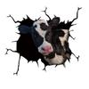 Animal Car Stickers Waterproof PVC Auto Scratch Occlude 3D Simulation Electrostatic Decal Car Window Home Decoration