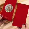 8pcs New Year Decor Chinese Style Red Envelopes Traditional Blessing Red Packets Thickened Hot Stamping Hongbao Spring Festival