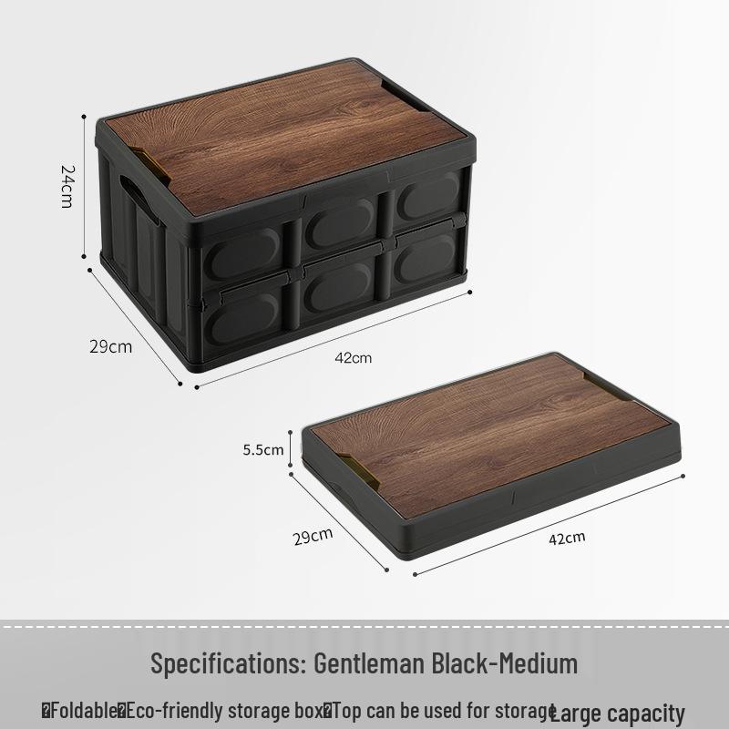 Boîte de Rangement Pliante Personnalisée pour Camping en Plein Air et Coffre de Voiture