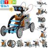13 ב-1 צעצועים חינוכיים צעצועי רובוט סולארי ערכת מדע צעצועי בלוקים המופעלים על ידי אנרגיה סולארית
