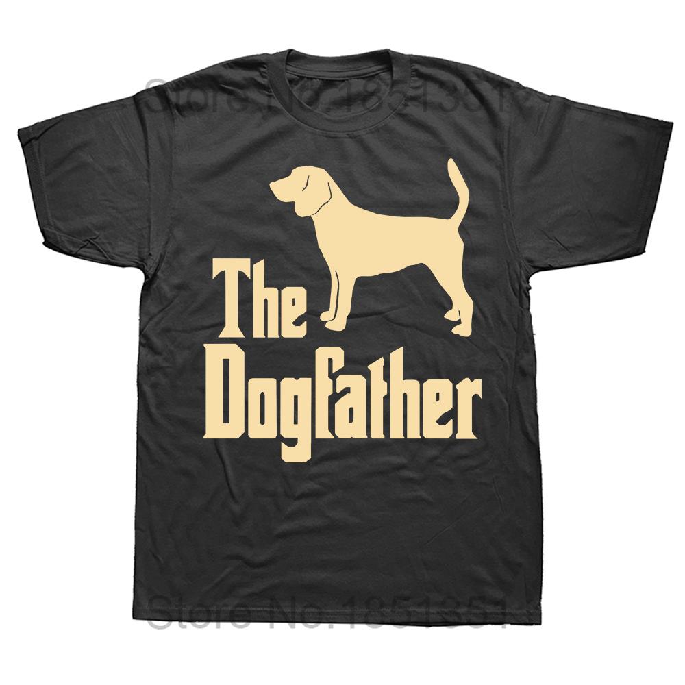 Funny Dog Vintage Best Beagle Dad Ever Fathers Day Puppy Dog Dad T Shirt Graphic Cotton Streetwear Short Sleeve Birthday Tshirt