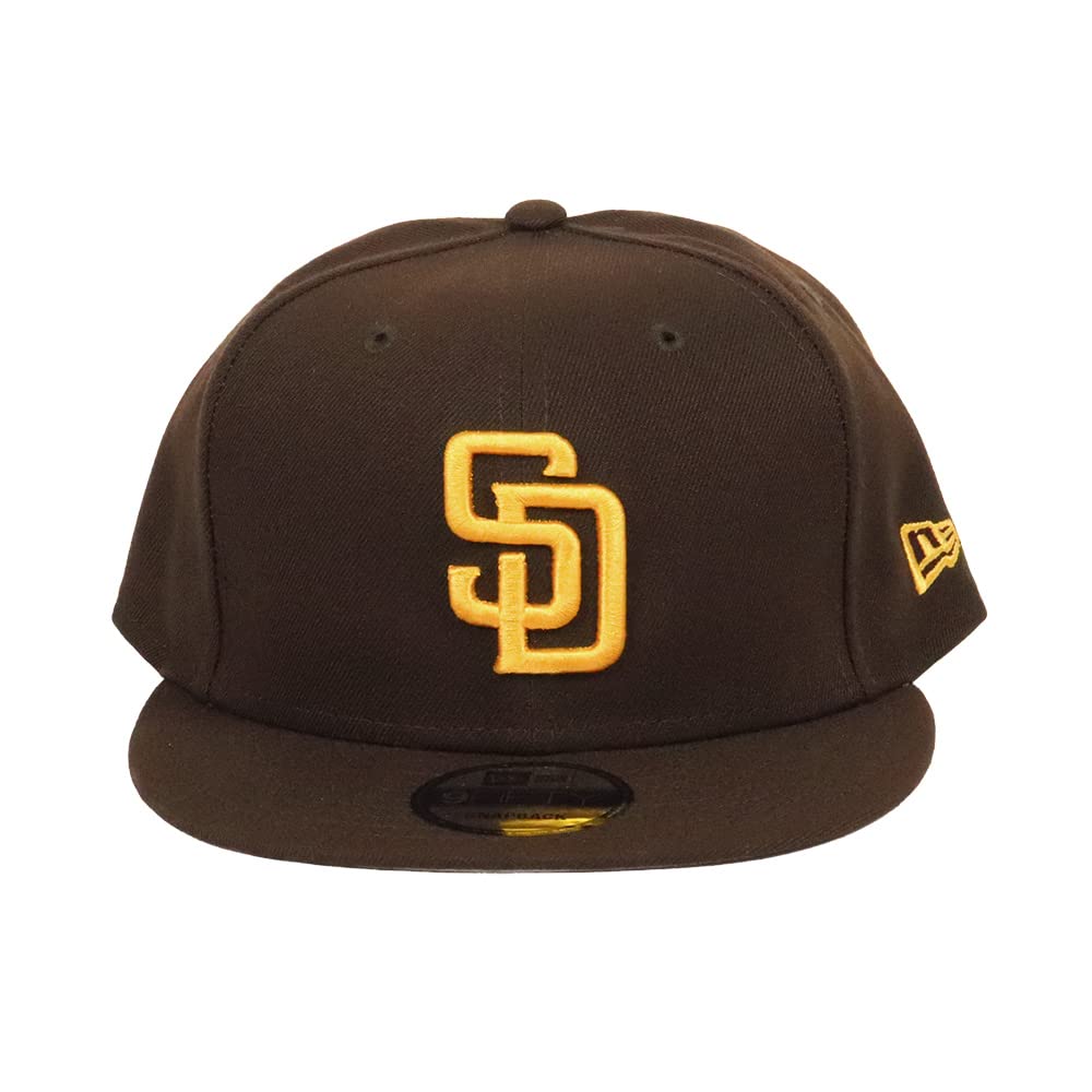 [New Era] Kšiltovka 9FIFTY pro muže, Major League Baseball, San Diego Padres, Hnědá, [Použitá]