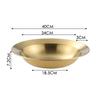 Stainless Steel Anti-Scald Thickened Bowl for Noodles, Rice, and Crawfish with Custom Logo.