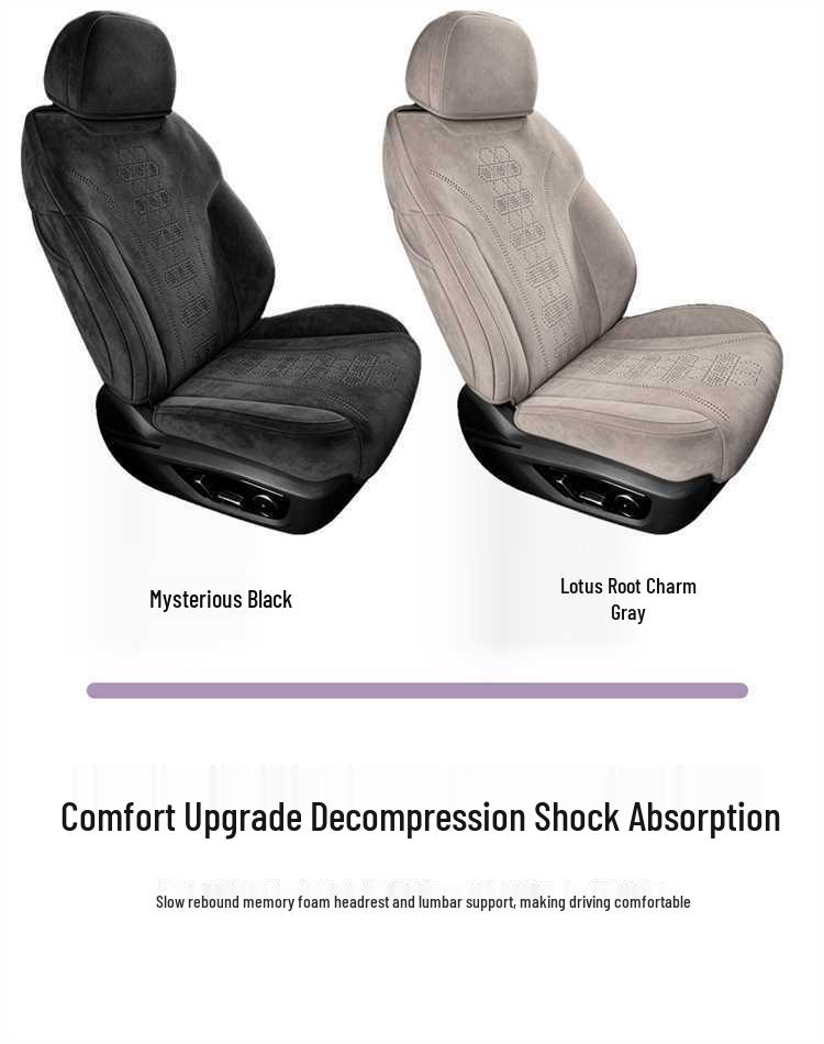 Compatible with 26 BYD Han DMI/EV, All-Season Perforated Full Surround Seat Cushion Cover.