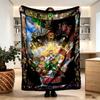 The Legend of Zelda Print Blanket - Soft & Comfortable, for Bedroom, Travel, Sofa, Home Decoration - Birthday Christmas Gift for Friend