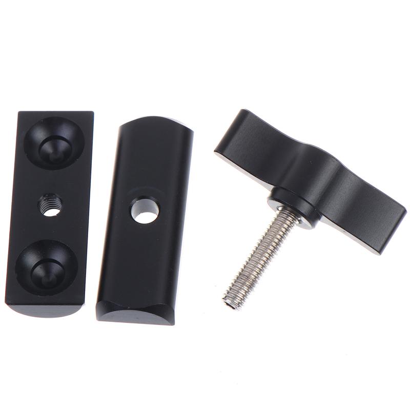 17Mm Ball Mount Double Socket Arm Clamp Joint Connecting Rod 1/4" Screw Adapter For 13 For Osmo360 Camera Phones Gps Holder