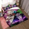 The 1PC Action Movie "Suicide Squad" Bedding Set, Including One Duvet Cover and Two Pillowcases, Creates a Comfortable Home Spac