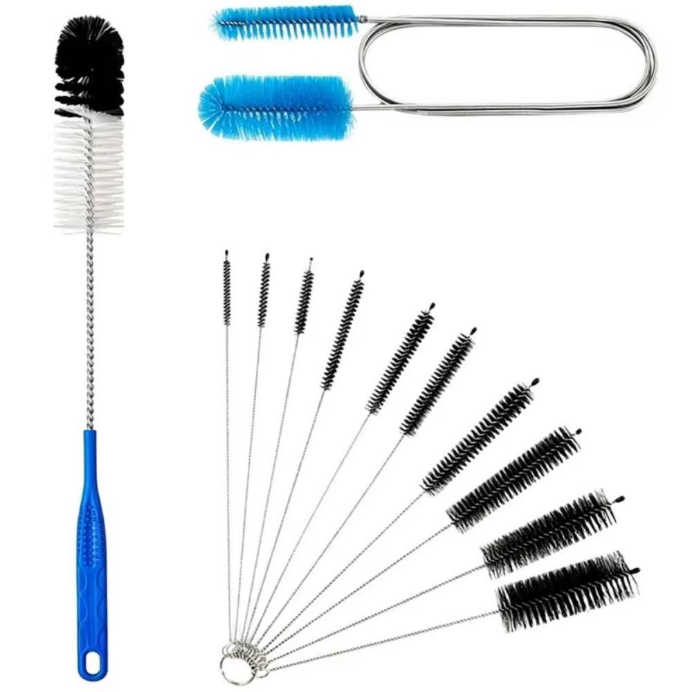12/13Pcs Dust Removal Bottle Brush Cleaning Set Professional Pipe Brush Set  Sinks Cleaning