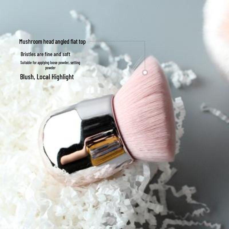 Xiaohongshu-Recommended Mushroom Head Makeup Brush: New Blusher & Powder Tool