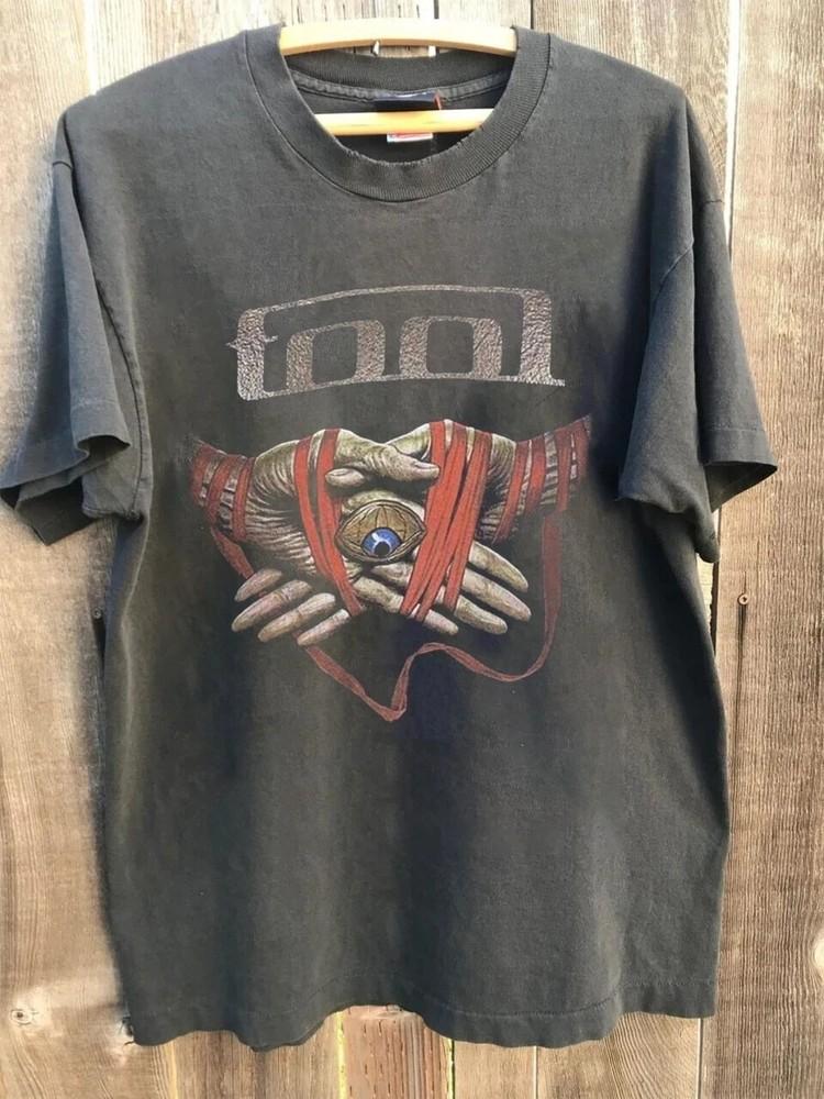 TOOL ROCK BAND HANDS AND EYE CHARCOAL PRINT T SHIRT MEN WOMEN S-5XL Unisex T-Shirt S