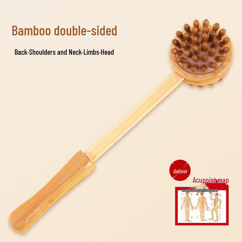 Имин Деревянный Бамбуковый Меридианный Постукивающий Массажер