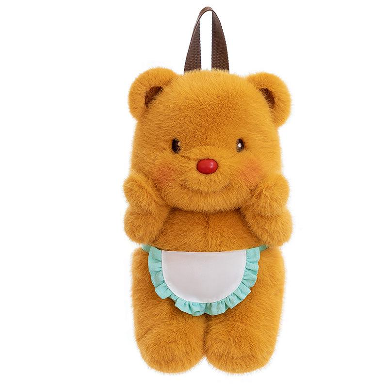 Butter Thai Bear Backpack Gift Ragdoll Cartoon Birthday Gift Doll Plush Children Cute