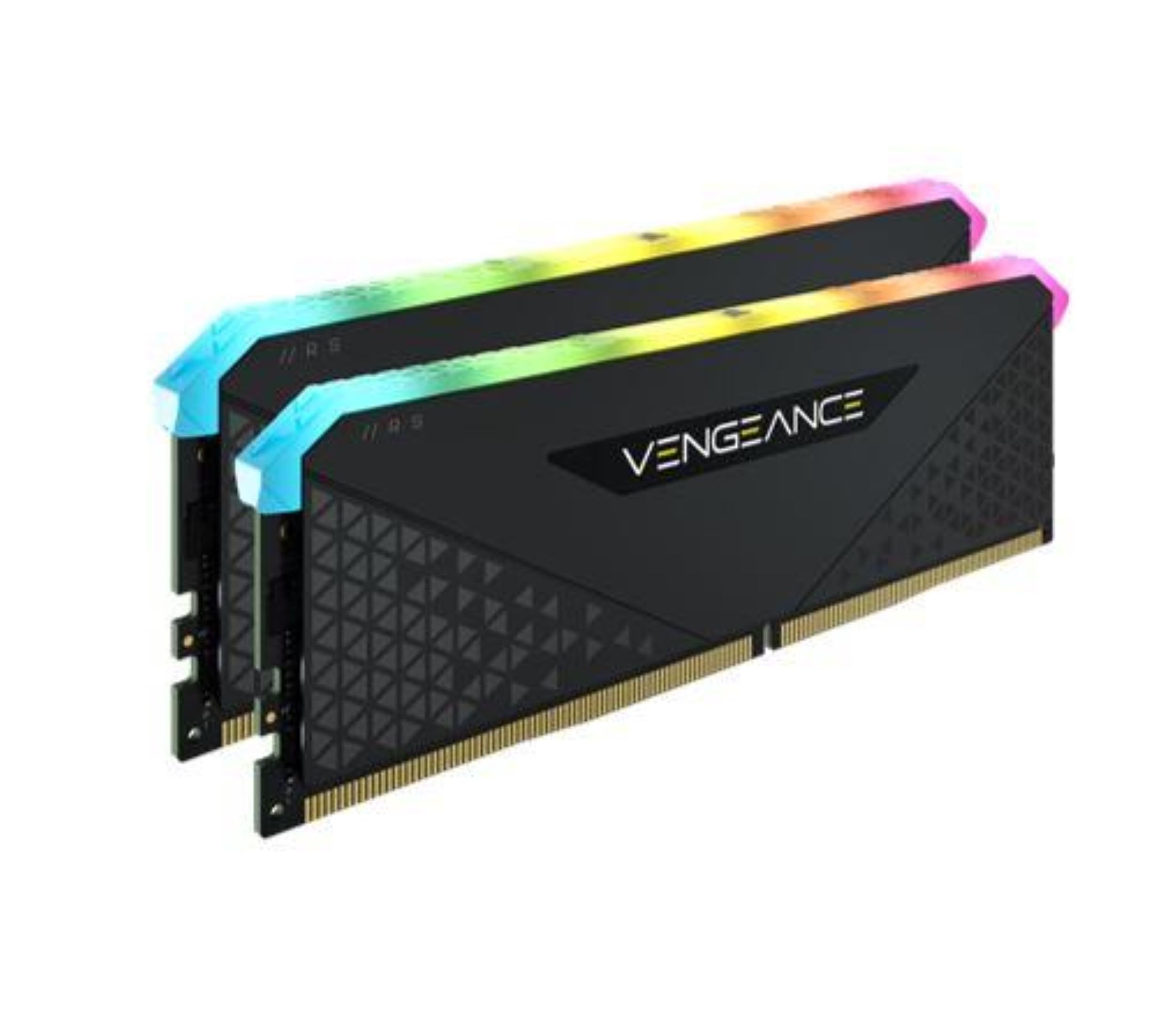 

CORSAIR 3200MHz CL16 Desktop PC Memory VENGEANCE RGB RT 64GB x CMN64GX4M2Z3200C16 new model optimized for DDR4-64GB [32GB 2] (2021 AMD)
