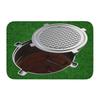Funny 3D Traps Mat Front Door Rug Anti-Slip Indoor Outdoor Manhole Cover Pattern Doormat Floor Bath Entrance Kitchen Carpets