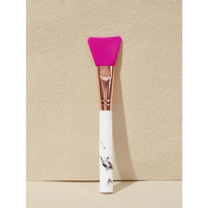 

Clean Silicone Facial Sheet Brush, 1pc Face Care Mud Film Skin Care Tool рожевий червоний колір
