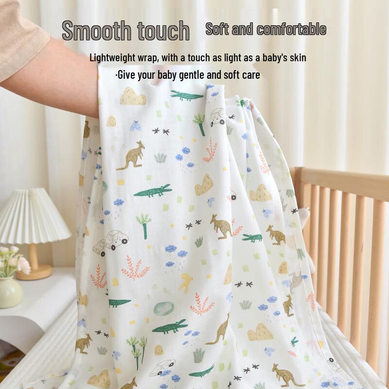 GPPNKC Newborn Baby Summer Bamboo Fiber Cooling Blanket