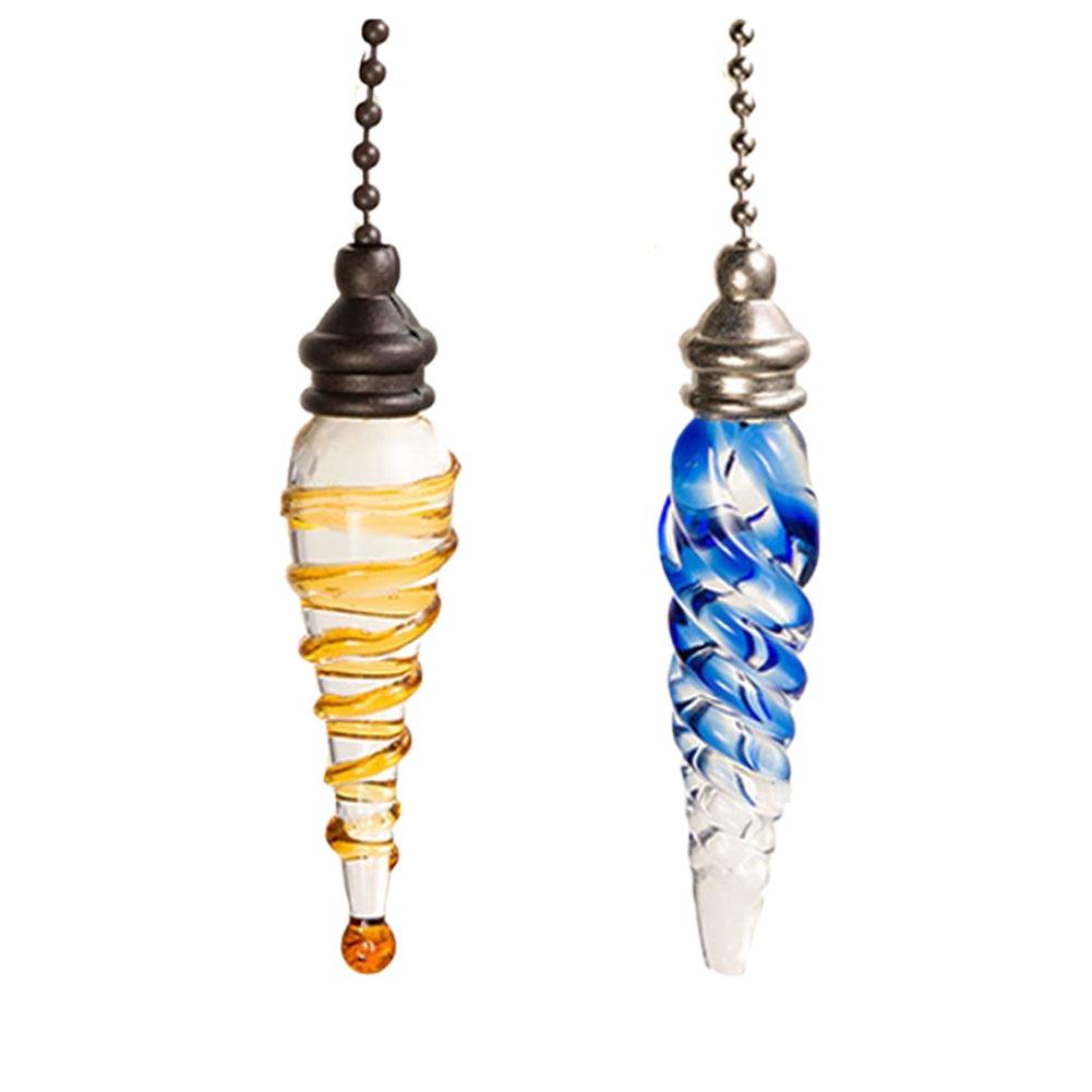 ~Crystal Style Designer Bathroom Toilet Pull Chain Cord Handle For Light Switch~